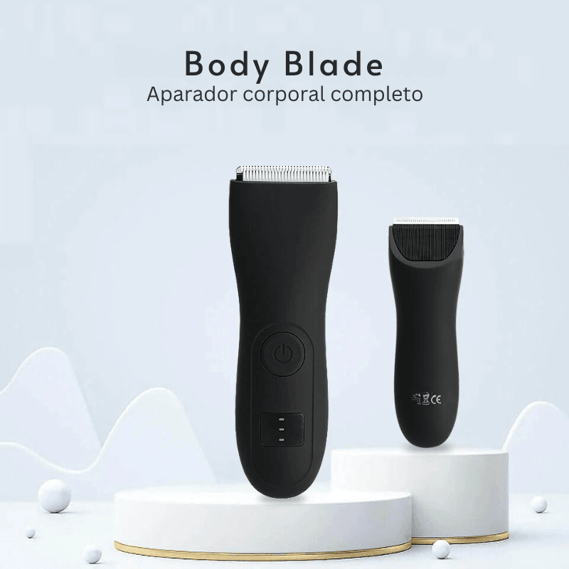 Aparador íntimo e corporal BodyBlade - Sem pêlos, sem irritações 💫