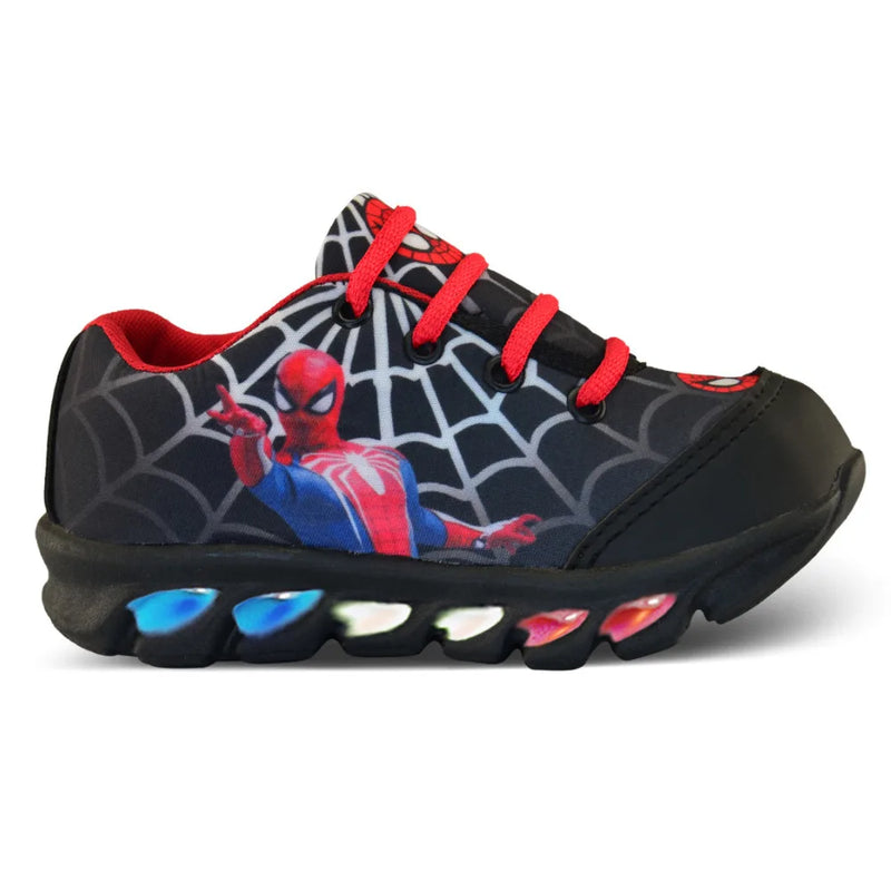 Tênis Infantil com LED Homem-Aranha com Luzes ✨👟