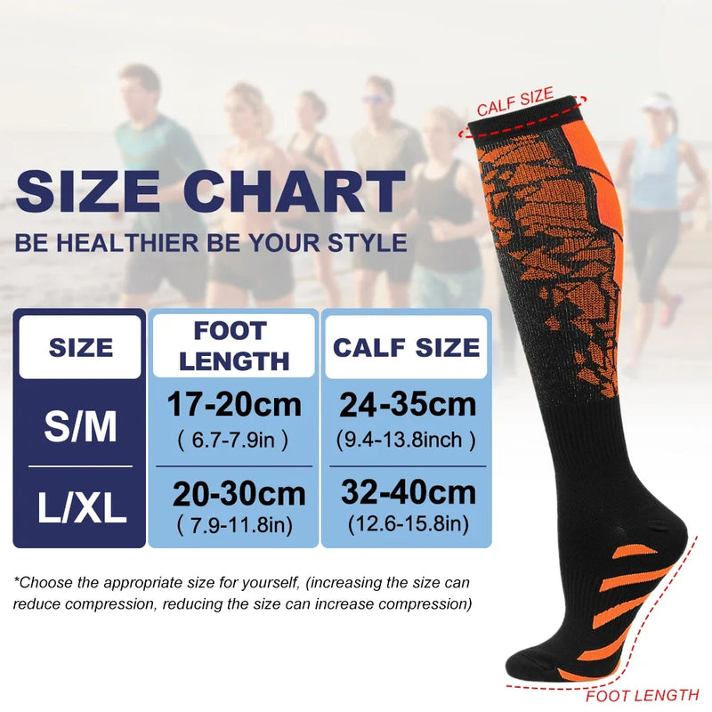 🧦 Meias de Compressão 20-30mmHg - Esporte & Varizes 🏃‍♀️🚴‍♂️