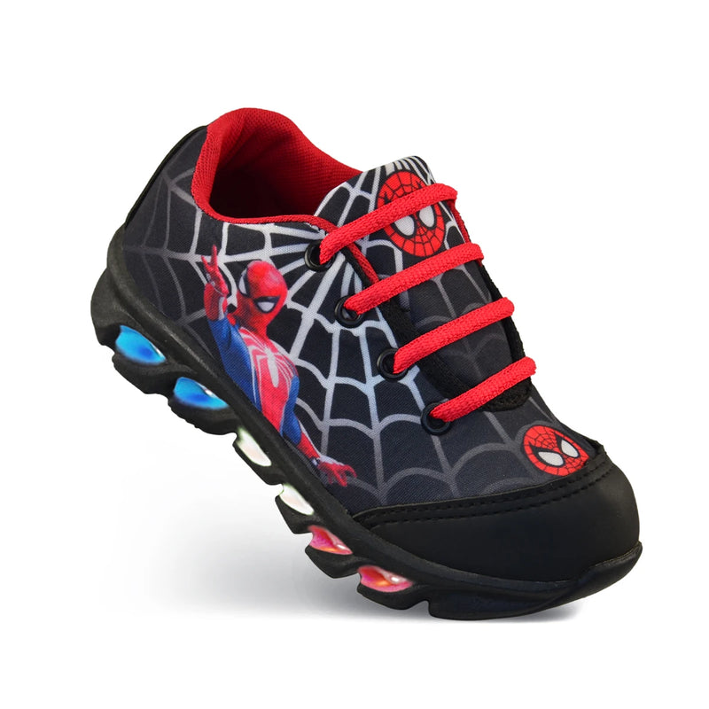 Tênis Infantil com LED Homem-Aranha com Luzes ✨👟